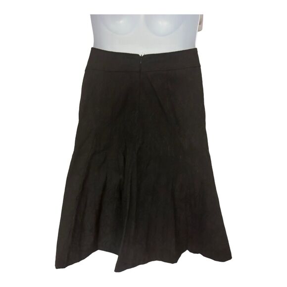 Monroe & Main Jacquard Black Suit Business Office Dinner Party Blazer Skirt Set - Picture 12 of 16